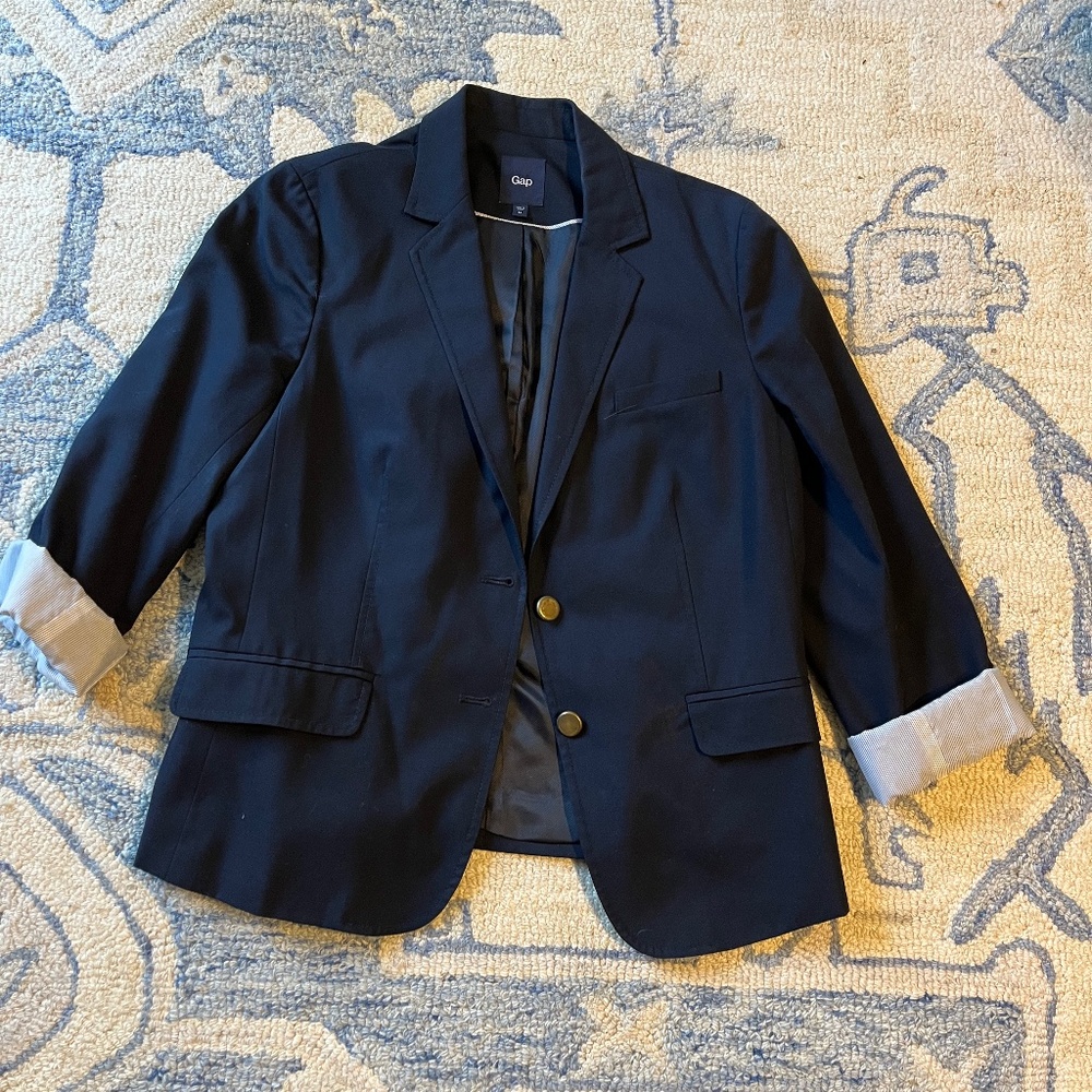 Ladies Gap navy blazer